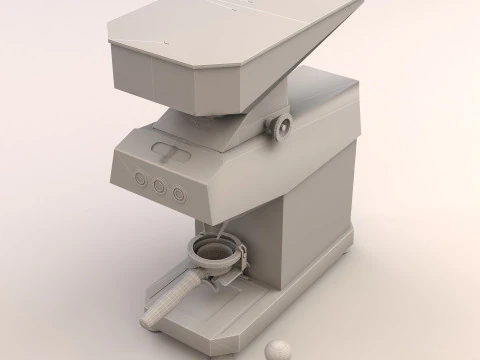 Macinacaff&egrave; Swan CM09 Modello 3D