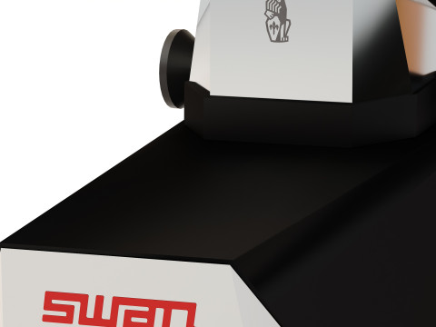 Swan Coffee Grinder CM09 3D Model