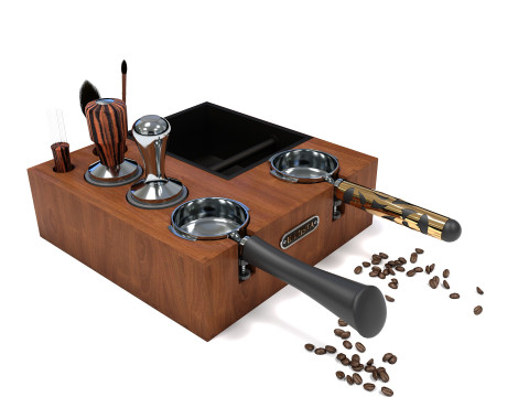 バリスタ コーヒーステーション 01 CM011 3Dモデル