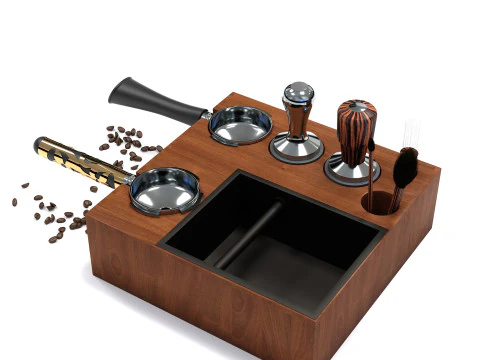 Barista Coffee Station 01 CM011 3D Model