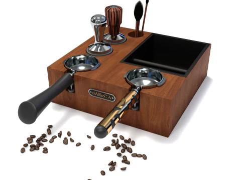 Barista Coffee Station 01 CM011 3D Model