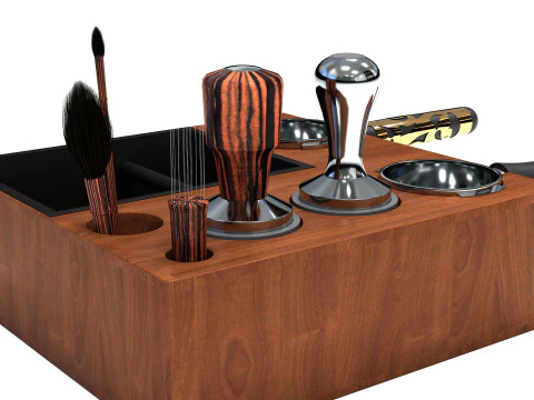 Barista Coffee Station 01 CM011 3D Model