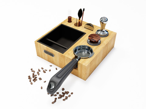 Barista-Kaffeestation 02 CM012 3D Modell