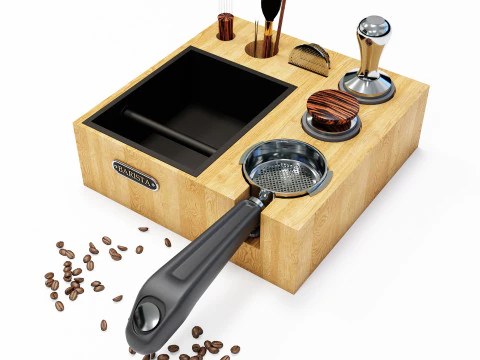 Barista Coffee Station 02 CM012 3D Model