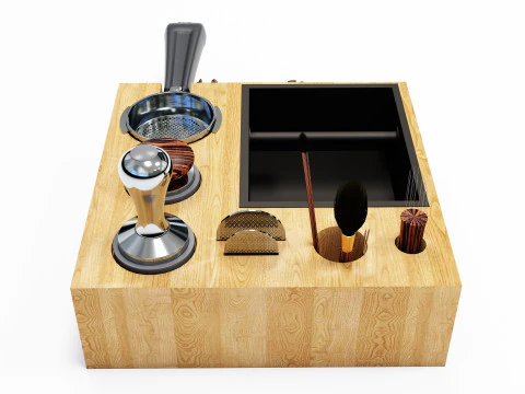 Barista Coffee Station 02 CM012 3D Model