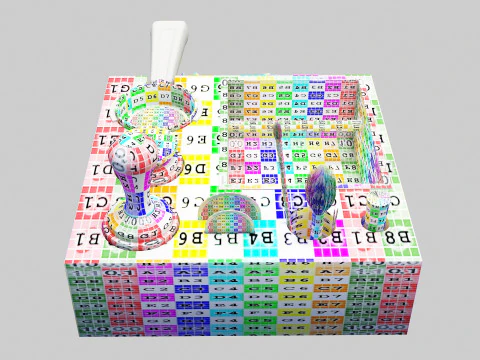 Barista Coffee Station 02 CM012 3D Model