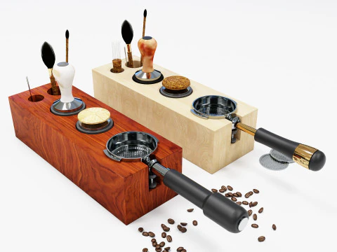 Barista Coffee Station 03 CM013 3D Model