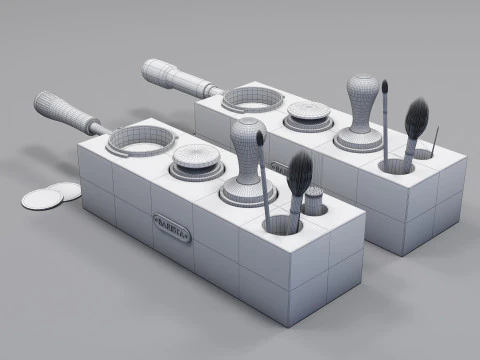 Barista Coffee Station 03 CM013 3D Model