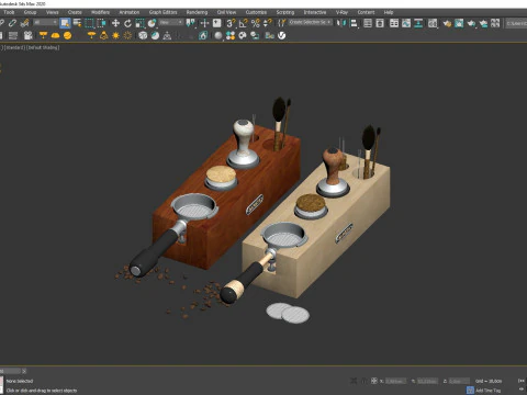 Barista Coffee Station 03 CM013 3D Model