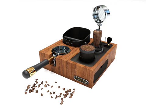 Кавовий бариста 04 CM014 3D Модель