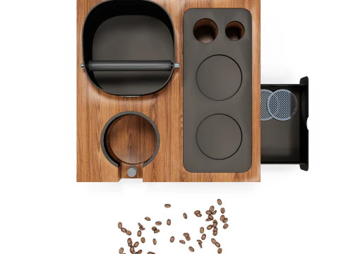 Barista Coffee Station 04 CM014 3D Model