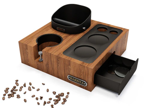Barista Coffee Station 04 CM014 3D Model