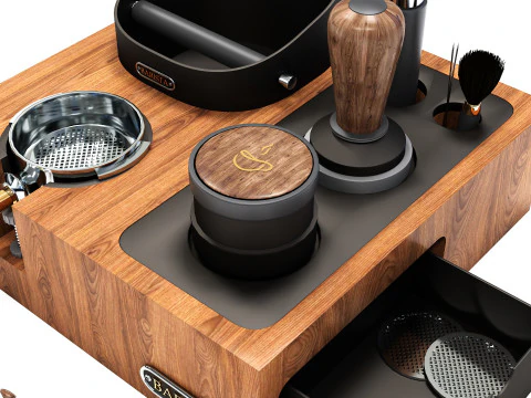 Barista Coffee Station 04 CM014 3D Model