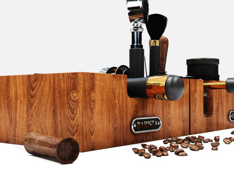 Barista Coffee Station 05 CM015 3D Model