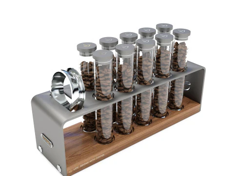 Coffee Bean Display 01 CM016 3D Model