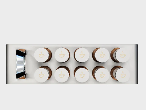 Coffee Bean Display 01 CM016 3D Model