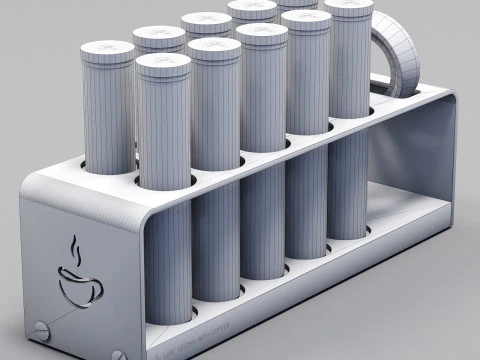 Coffee Bean Display 01 CM016 3D Model