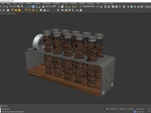 Coffee Bean Display 01 CM016 3D Model
