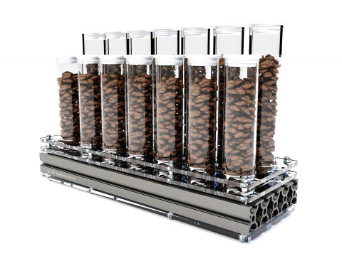 コーヒー豆ディスプレイ02 CM017 3Dモデル