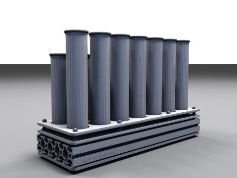 コーヒー豆ディスプレイ02 CM017 3Dモデル