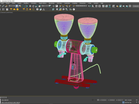 Mahlkonig EKK43 Macinacaff&egrave; CM018 Modello 3D