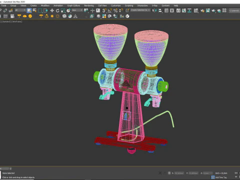 Кавомолка Mahlkonig EKK43 CM018 3D Модель