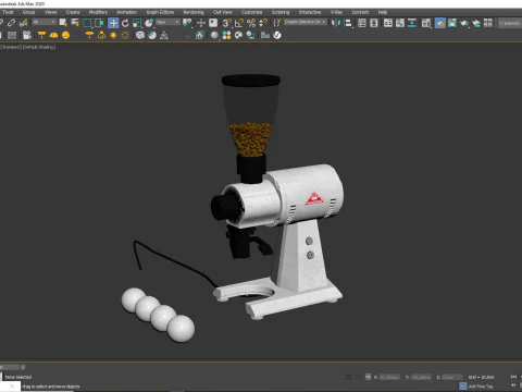 Mahlkonig EK43S Coffee Grinder CM019 3D Model