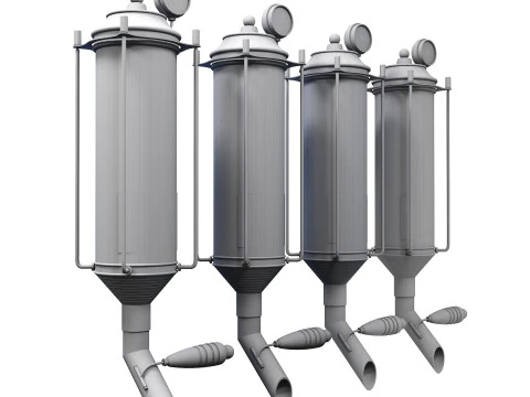 Coffee Bean Dispenser 01 CM21 3D Model
