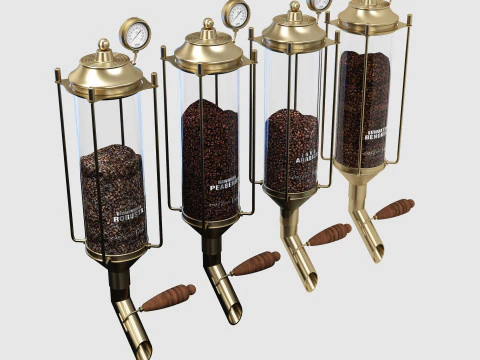 Coffee Bean Dispenser 01 CM21 3D Model