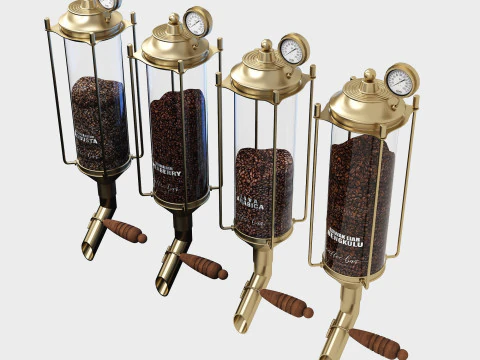 Coffee Bean Dispenser 01 CM21 3D Model