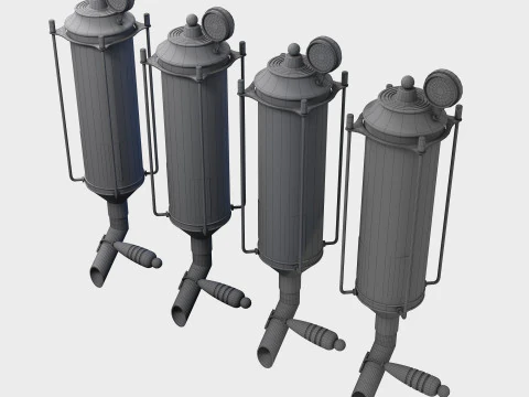 Coffee Bean Dispenser 01 CM21 3D Model