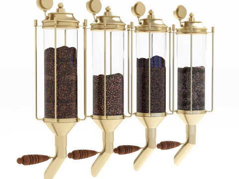 Coffee Bean Dispenser 01 CM21 3D Model
