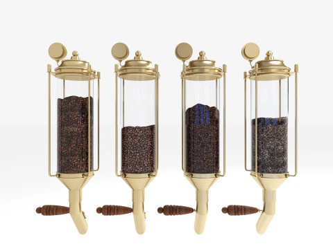 Coffee Bean Dispenser 01 CM21 3D Model