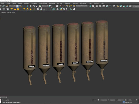 Coffee Bean Dispenser 02 CM22 3D Model