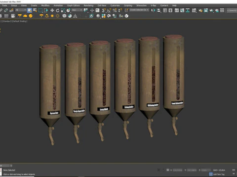 Coffee Bean Dispenser 02 CM22 3D Model