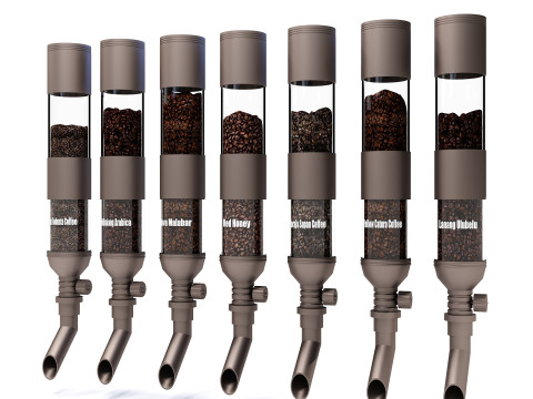 Coffee Bean Dispenser 03 CM23 3D Model