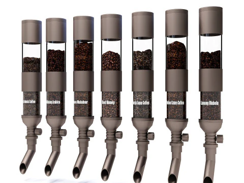 Coffee Bean Dispenser 03 CM23 3D Model