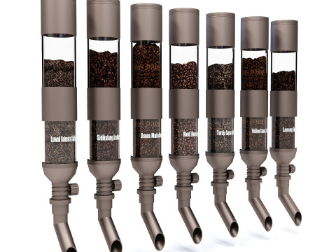 Coffee Bean Dispenser 03 CM23 3D Model