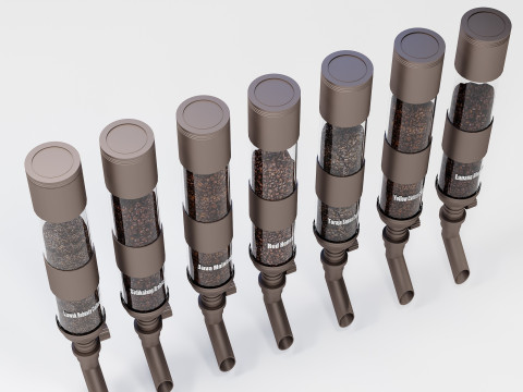 Coffee Bean Dispenser 03 CM23 3D Model