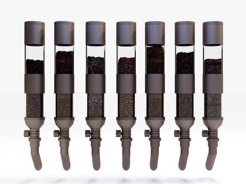 Coffee Bean Dispenser 03 CM23 3D Model