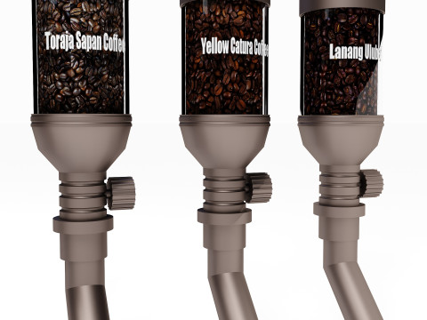 Coffee Bean Dispenser 03 CM23 3D Model