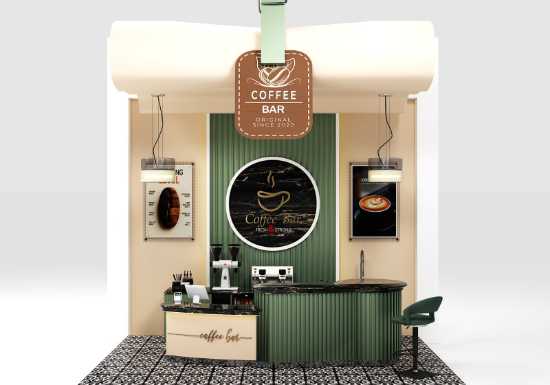 Coffee Bar CB12 3D Model .c4d .max .obj .3ds .fbx .stl .blend 