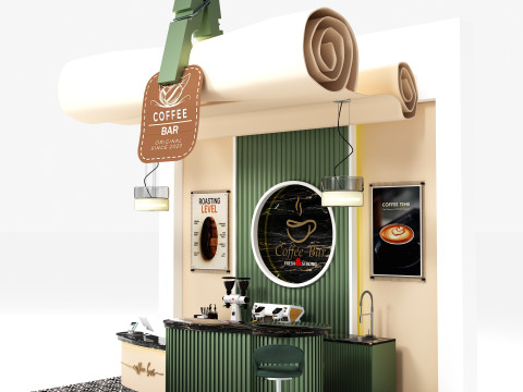 Coffee Bar CB12 3D Model