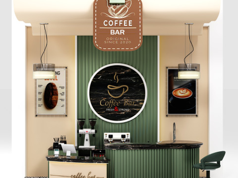 Coffee Bar CB12 3D Model