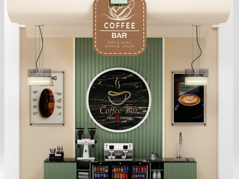 Coffee Bar CB12 3D Model