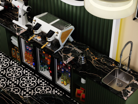 Coffee Bar CB12 3D Model