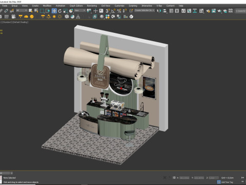 Coffee Bar CB12 3D Model