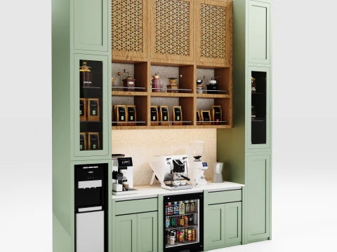 Coffee Corner CC3 3D Model