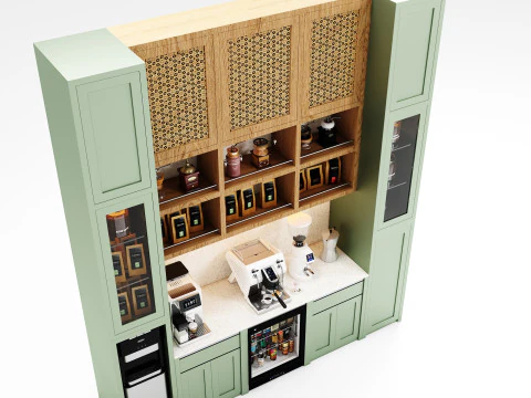 Coffee Corner CC3 3D Model