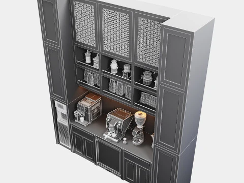 Coffee Corner CC3 3D Model